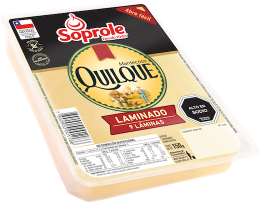 Queso Quilque Mantecoso Laminado 150 gr